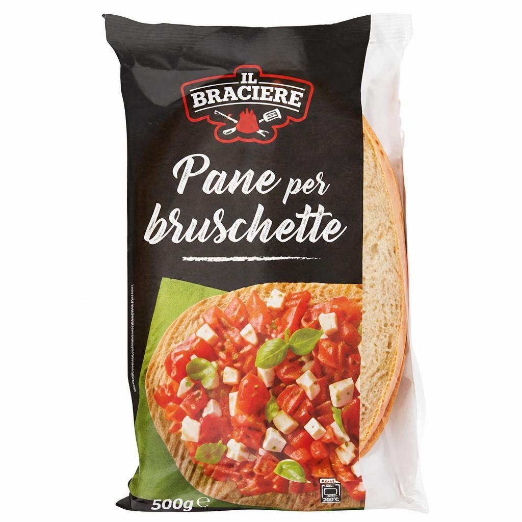 Il Braciere kruh za bruschete 500 g Akcija v trgovini Eurospin