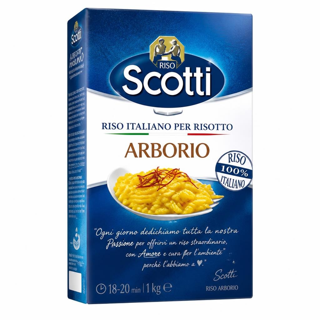 Scotti riž Arborio 1 kg Akcija v trgovini Mercator