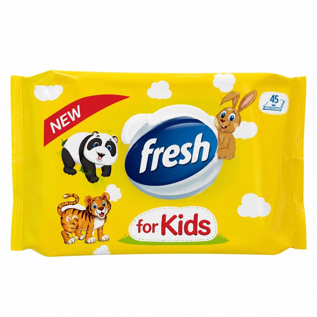 Otroški robčki Fresh for Kids 6/1 Akcija v trgovini Jager