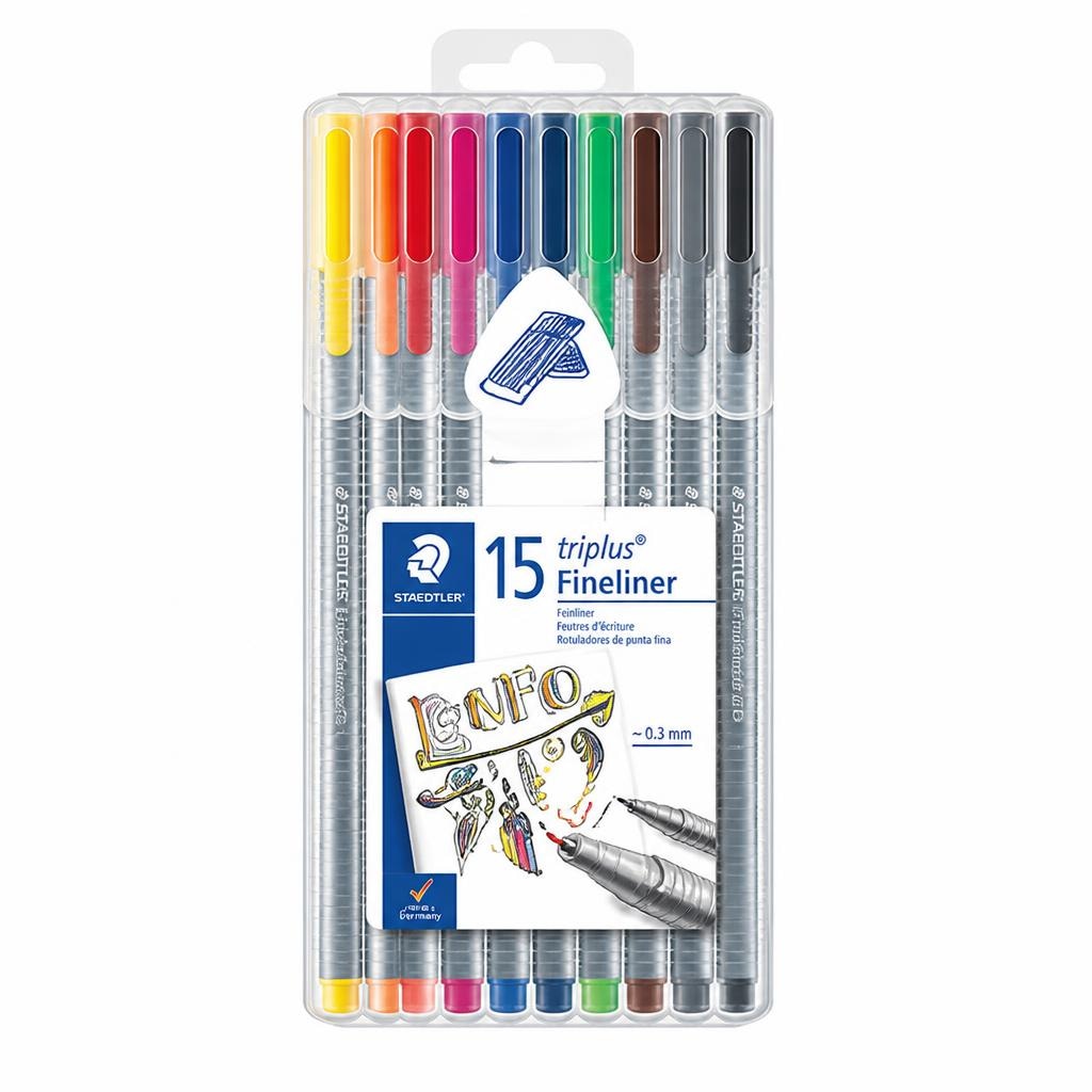 Flomastri Triplus 6/1 STAEDTLER Akcija v trgovini E.Leclerc