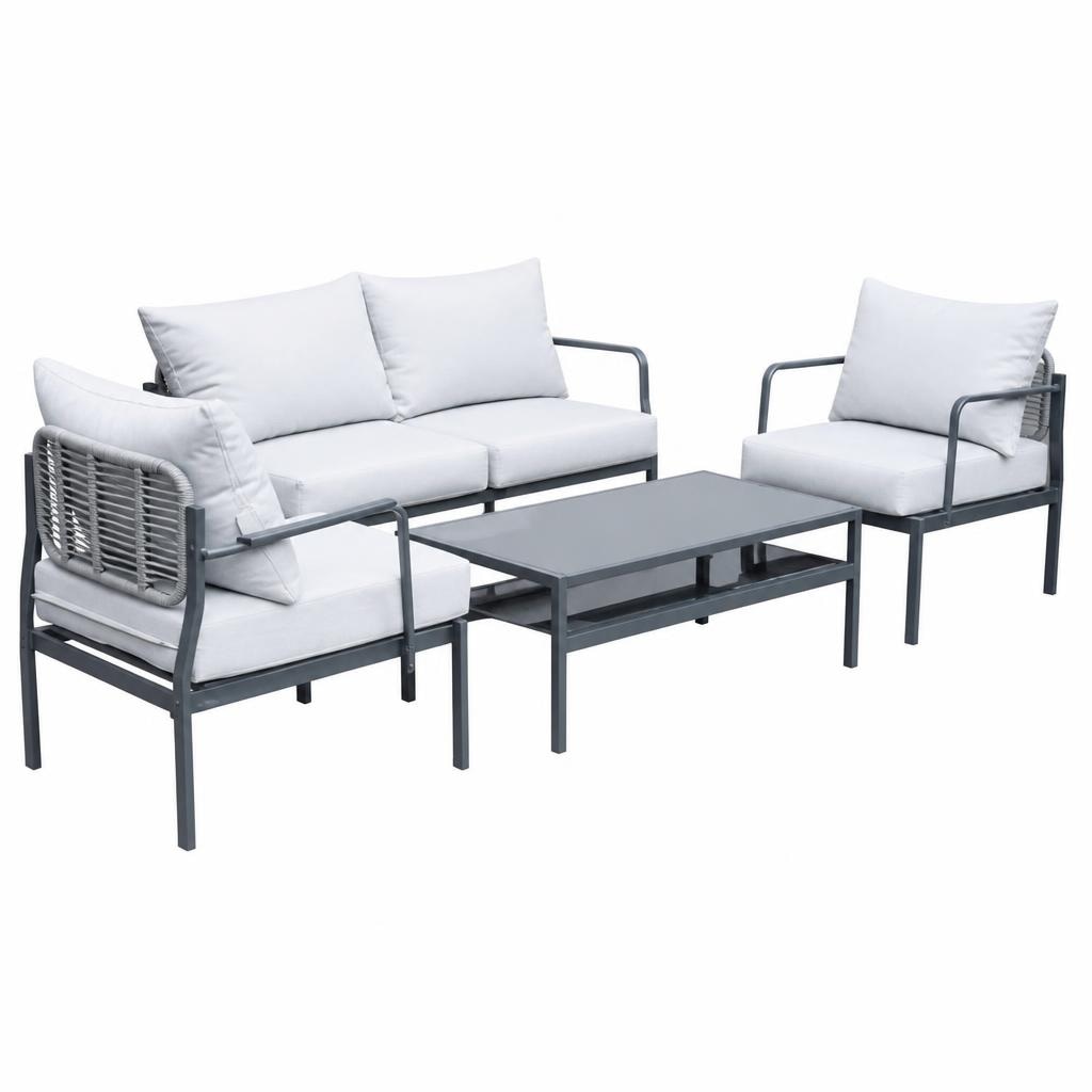 Lounge vrtna garnitura 'Aurora' - Akcija v trgovini Bauhaus