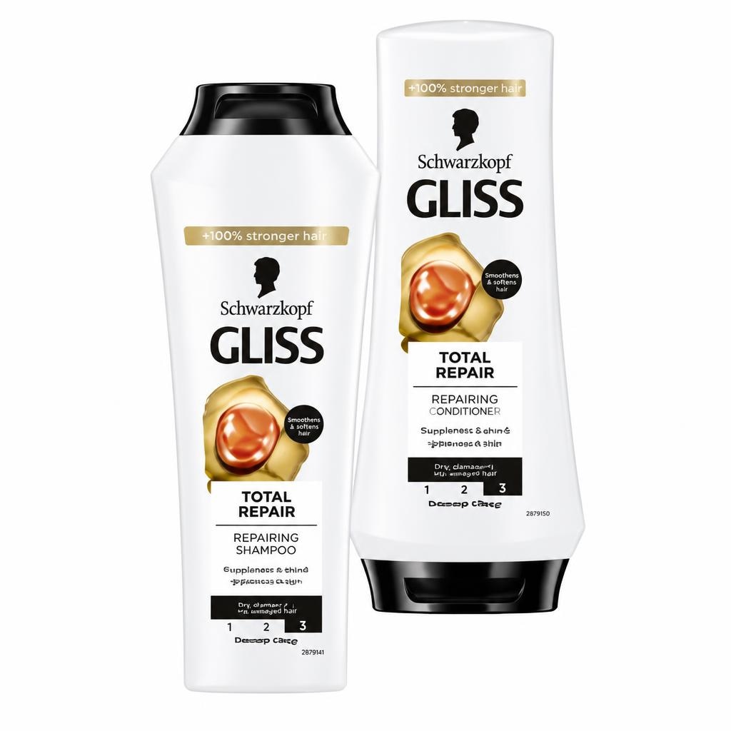 GLISS KUR šampon za lase ali balzam za lase 250 ml ali 200 ml Schwarzkopf Gliss - Akcija v trgovini Mueller