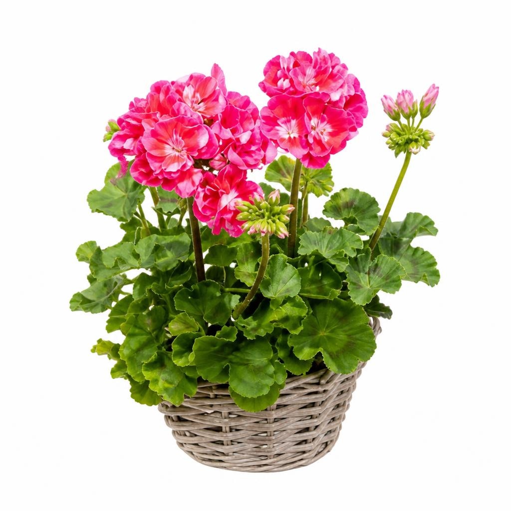 Pelargonija (lat. Pelargonium zonale x peltatum) v lončku Ø 12 cm - Akcija v trgovini Bauhaus