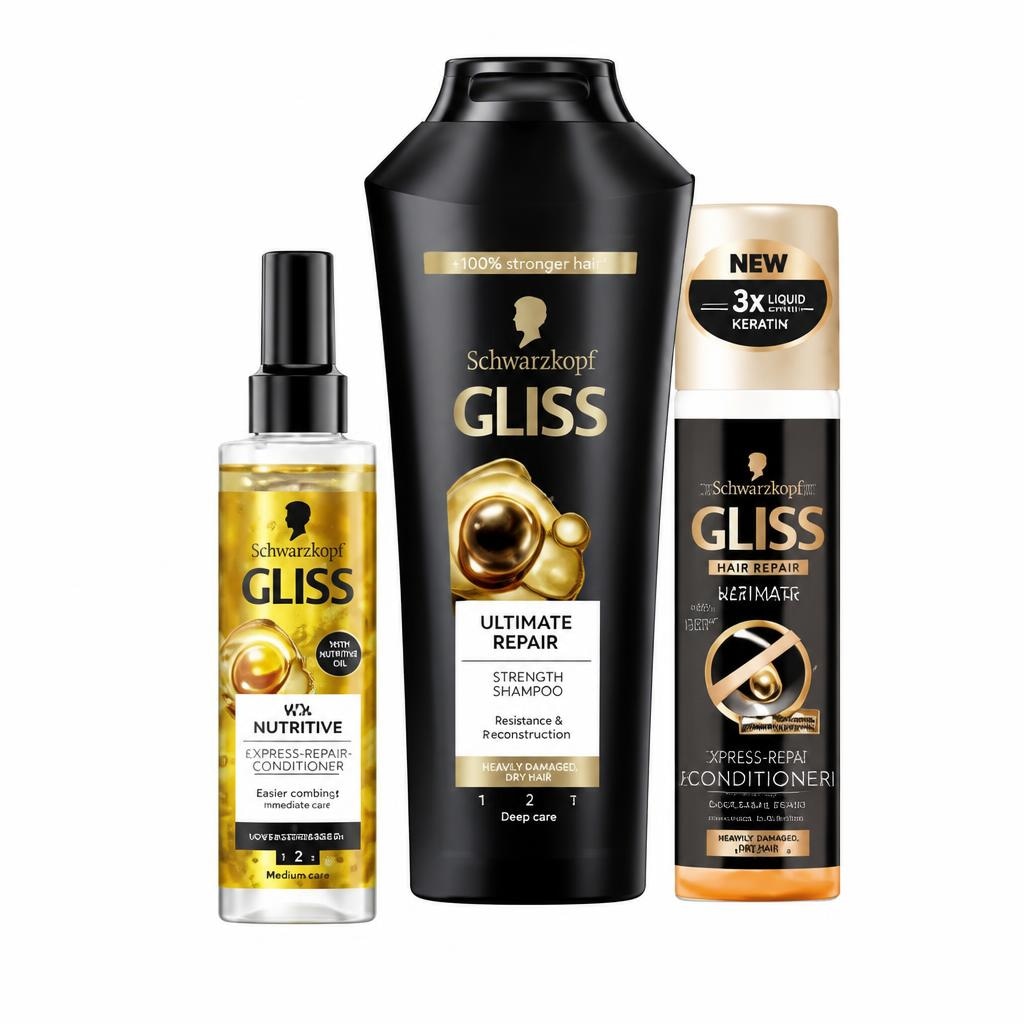Šampon ali balzam Gliss 200 ml ali 400 ml - Akcija v trgovini Mercator
