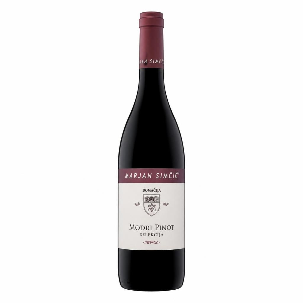 Marjan Simčič kakovostno vino ZGP Modri Pinot Selekcija 0,75 l Akcija v trgovini E.Leclerc