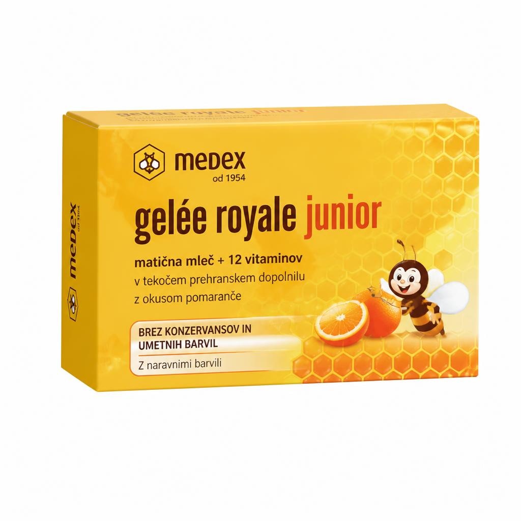 Medex Gelée royale junior 10 x 9 ml Akcija v trgovini Tuš