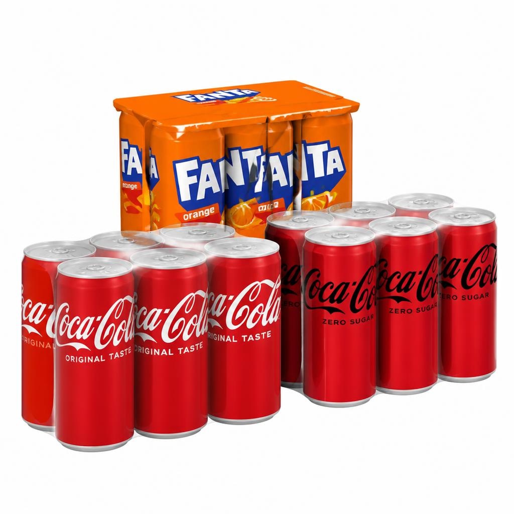 Coca-Cola Regular/Coca-Cola Zero/Fanta 6 x 330 ml - Akcija v trgovini Lidl