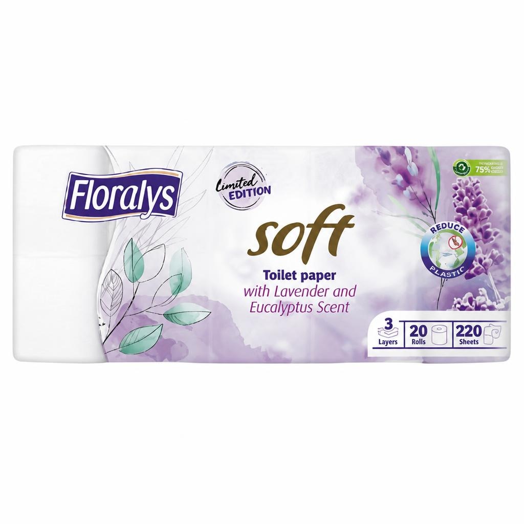 Floralys Toaletni papir 20 rolic - Akcija v trgovini Lidl