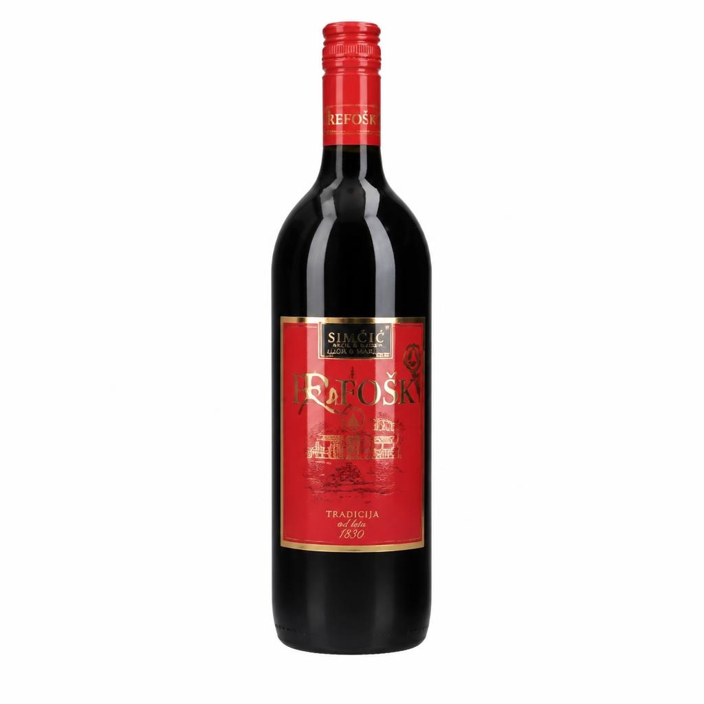 Vino Refošk 1 l Karol & Igor & Marjan Simčič - Akcija v trgovini Spar