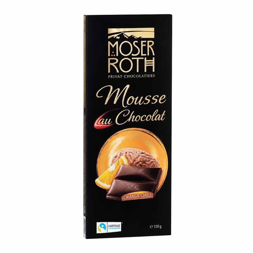 Moser Roth mousse polnjena čokolada 5 x 30 g Akcija v trgovini Hofer