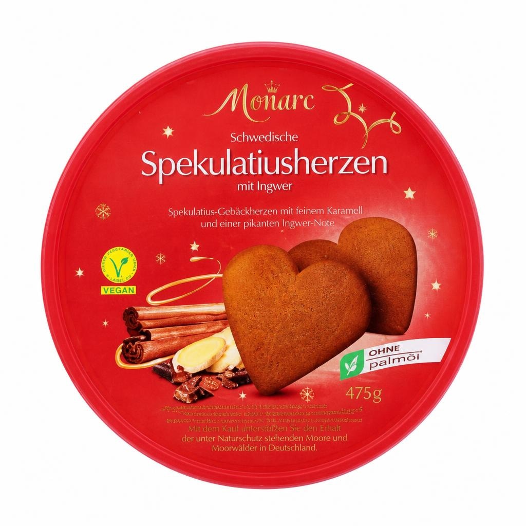 Monarc švedski keksi Spekulatius 450 g Akcija v trgovini Hofer