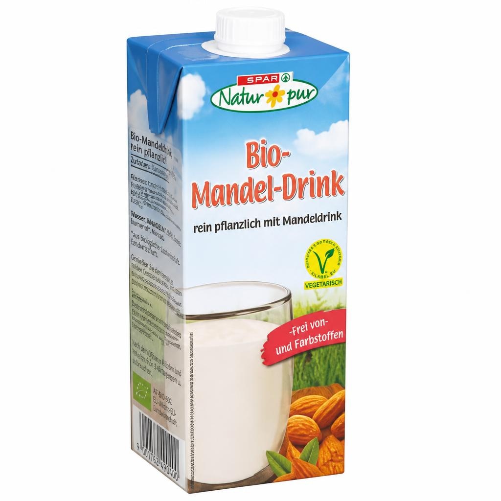 Bio mandljev napitek 1l - Akcija v trgovini Spar