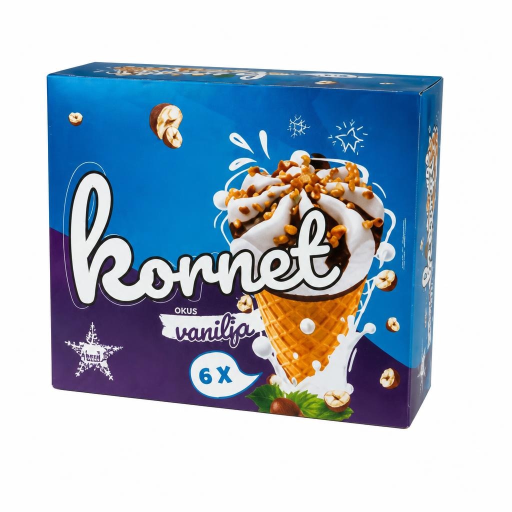 Kornet Tuš 6 x 115 ml - Akcija v trgovini Tuš
