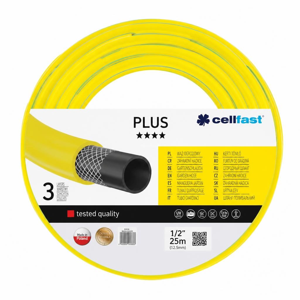 Cev zalivalna plus 1/2", 25 m Cellfast Akcija v trgovini Jager