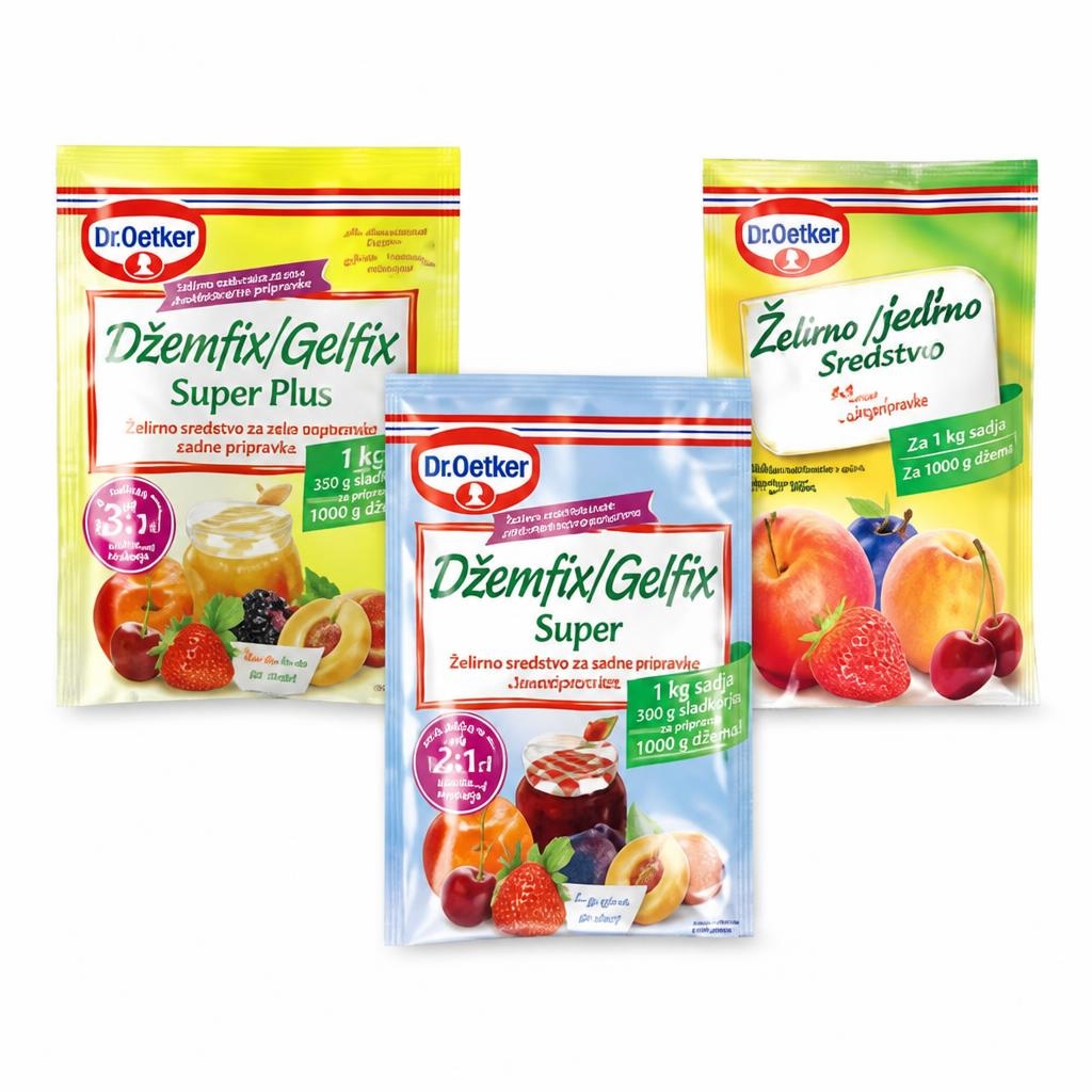 Dr.Oetker Želirna sredstva - Akcija v trgovini Spar