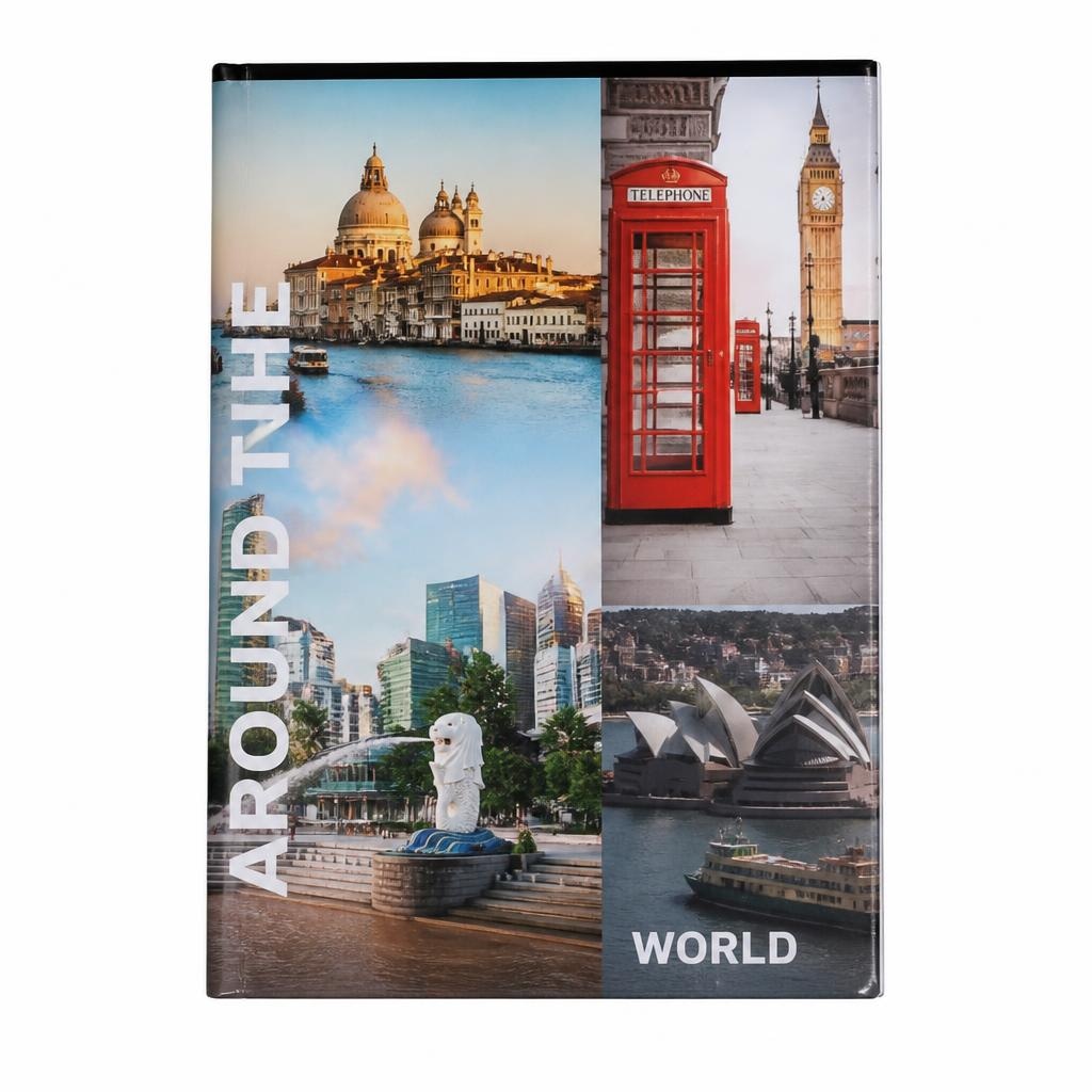 Zvezek Around the World A4, 52 listni STREET Akcija v trgovini Spar