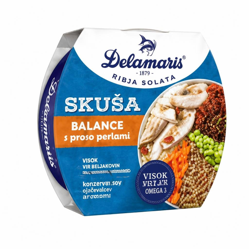 Izbrane ribje solate Delamaris 170 g - Akcija v trgovini Mercator