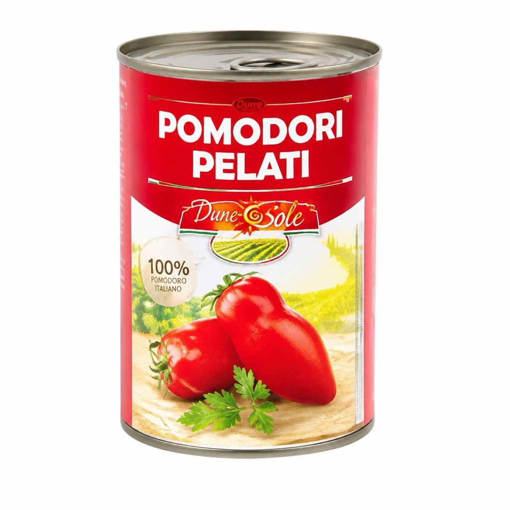 Dune Sole paradižniki pelati 400 g Akcija v trgovini Eurospin