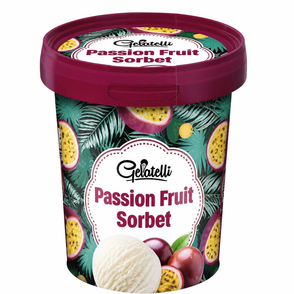 GELATELLI Sorbet iz pasijonke 500 ml Akcija v trgovini Lidl