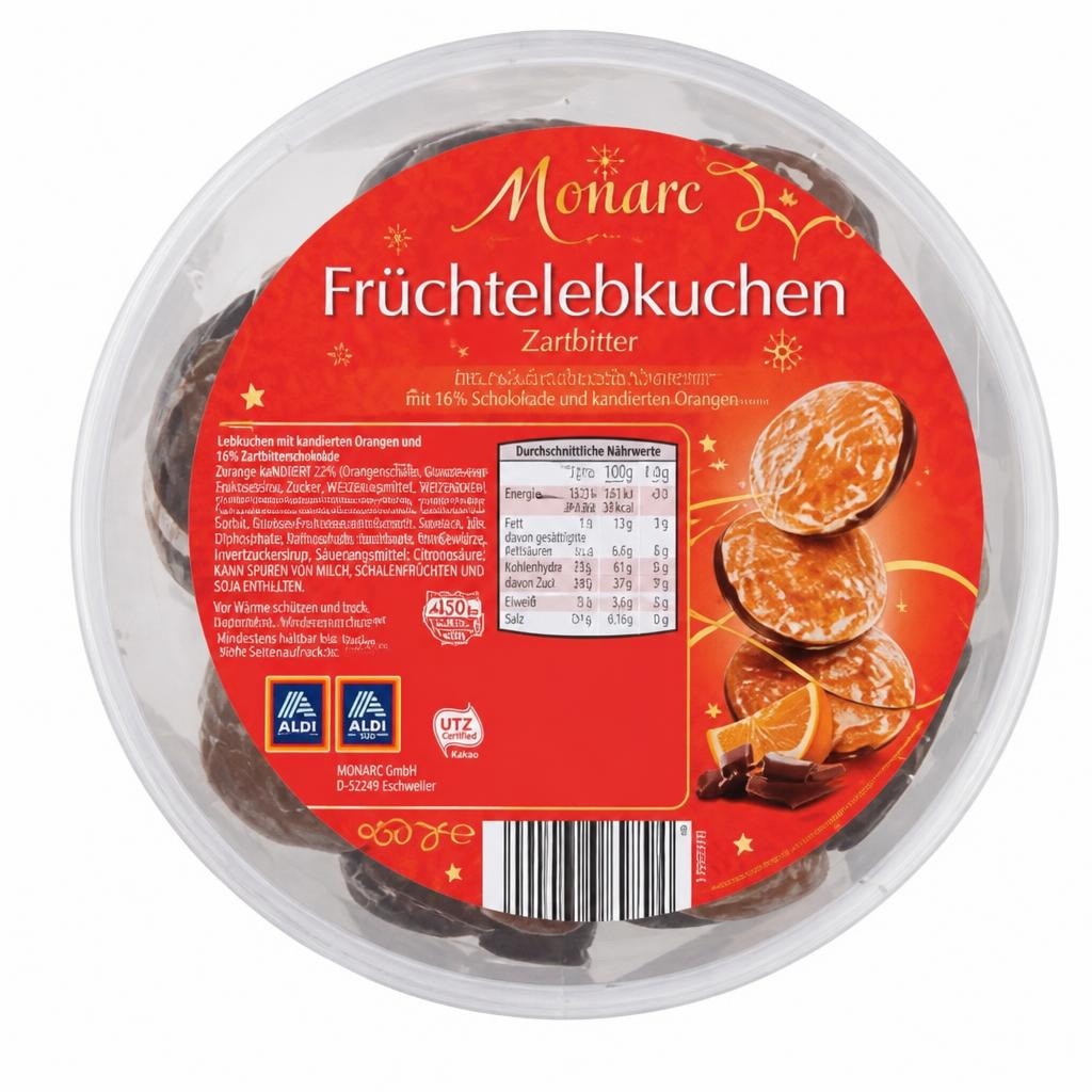 Monarc keksi s sadjem 450 g Akcija v trgovini Hofer