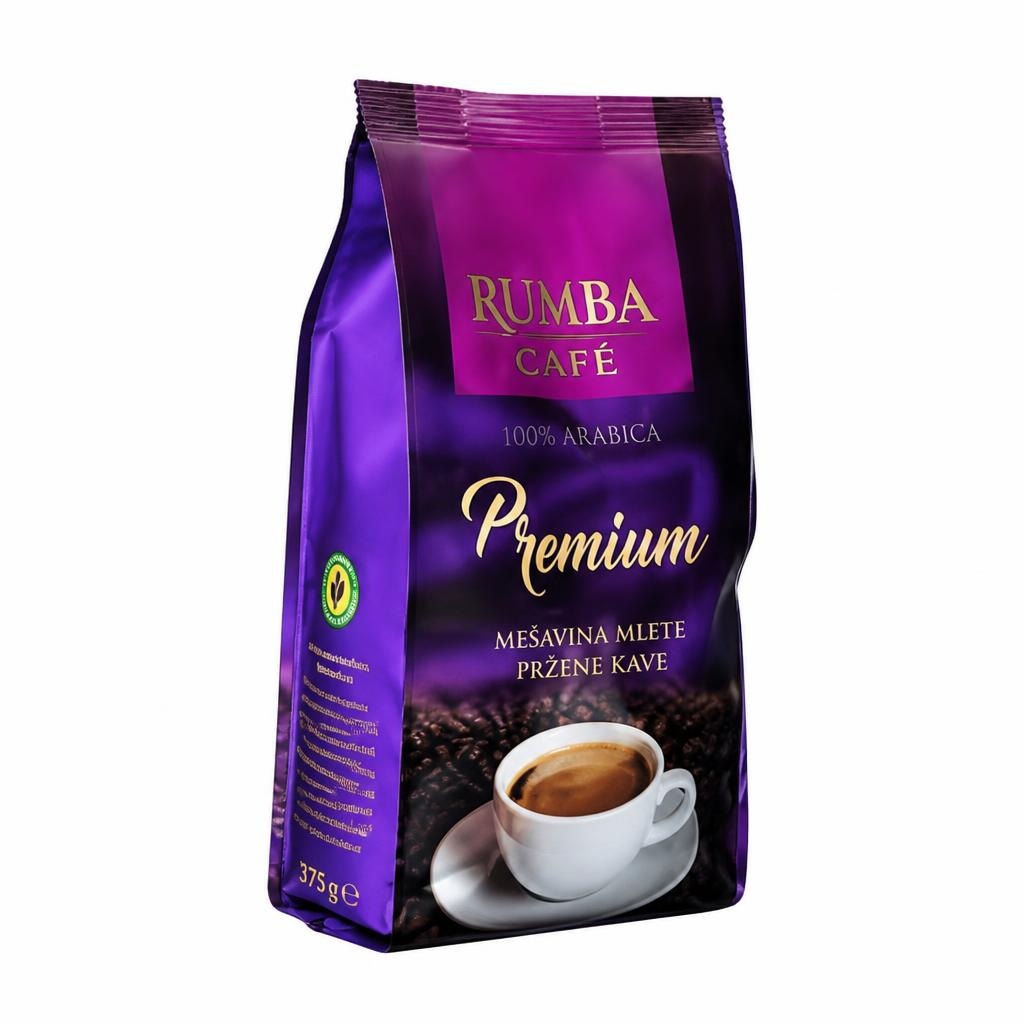 Kava Rumba Premium mleta 375 g Akcija v trgovini Jager