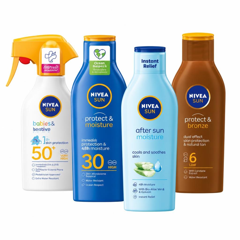 Nivea Sun Izdelki - Akcija v trgovini Mercator