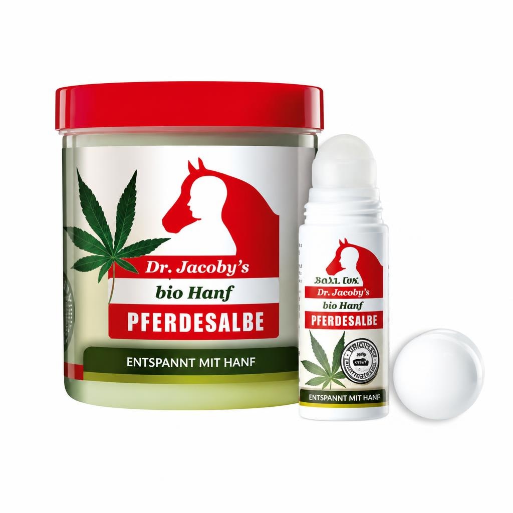 Dr. Jacoby's konjsko mazilo s konopljo 75 ml ali 200 ml - Akcija v trgovini Mueller