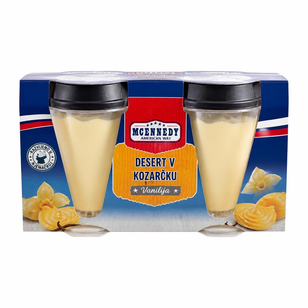 MCENNEDY Desert v kozarčku 2 x 60 g Akcija v trgovini Lidl