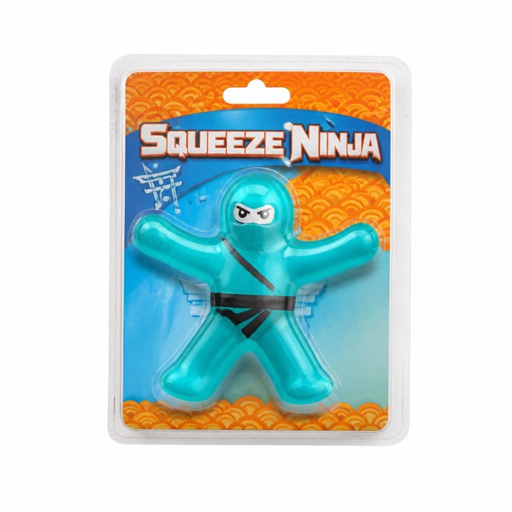 Raztegljivi ninja pribl. 11 cm Squeeze Ninja Akcija v trgovini Tedi