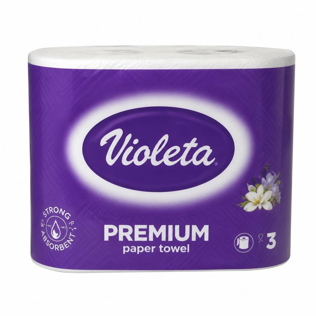 Papirnate brisače Violeta 2/1 - Akcija v trgovini Jager