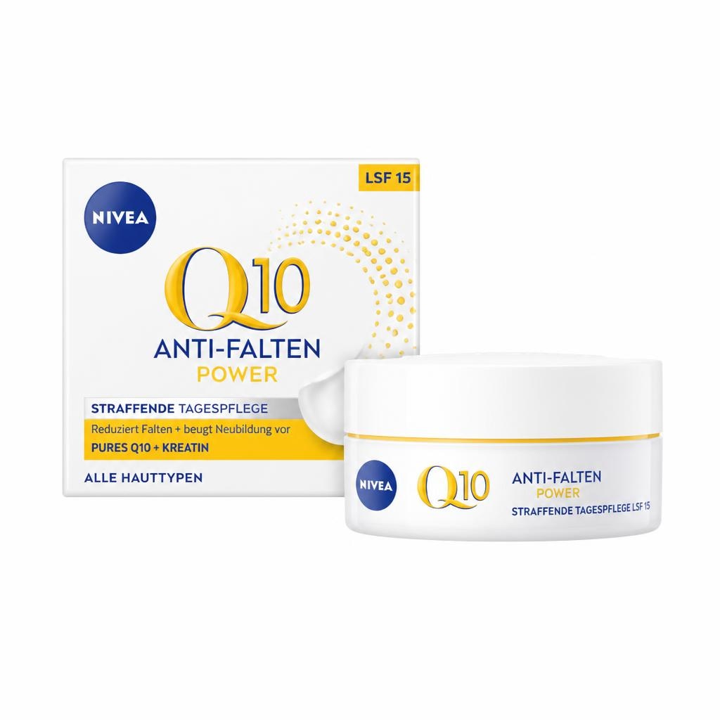 Nivea Q10 Anti-Falten Power dnevna ali nočna krema za obraz Akcija v trgovini Mueller
