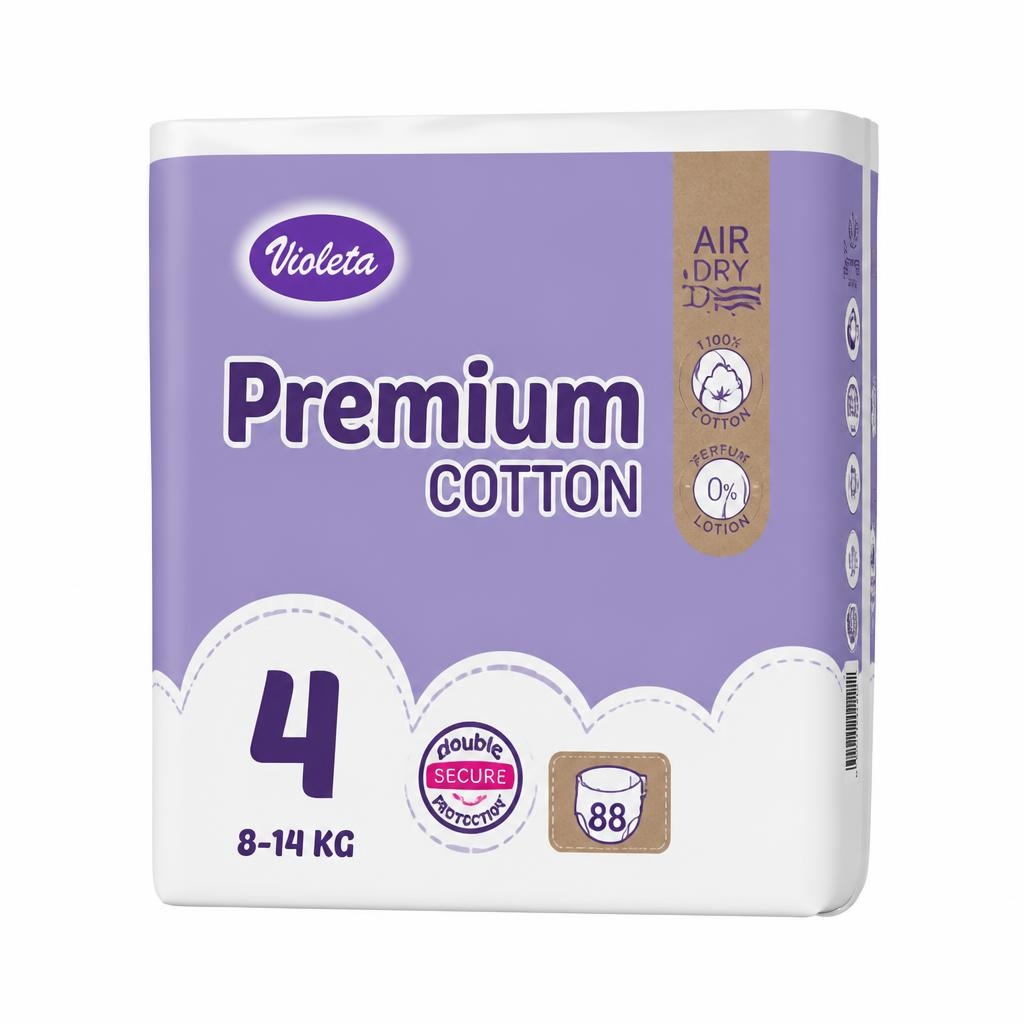 Violeta Plenice 4 maxi 88/1, 5 junior 72/1, 6+ junior plus 64/1 - Akcija v trgovini Mercator