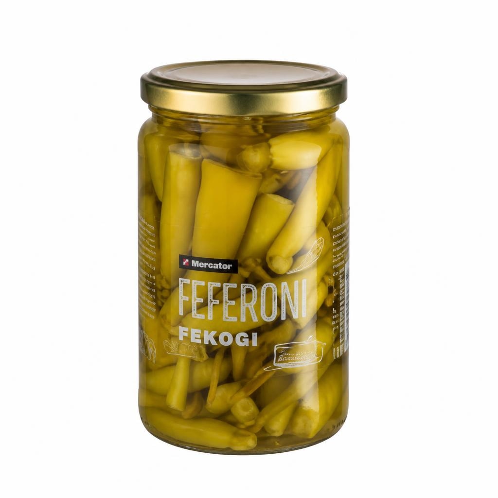 Feferoni Mercator 320 g Akcija v trgovini Mercator