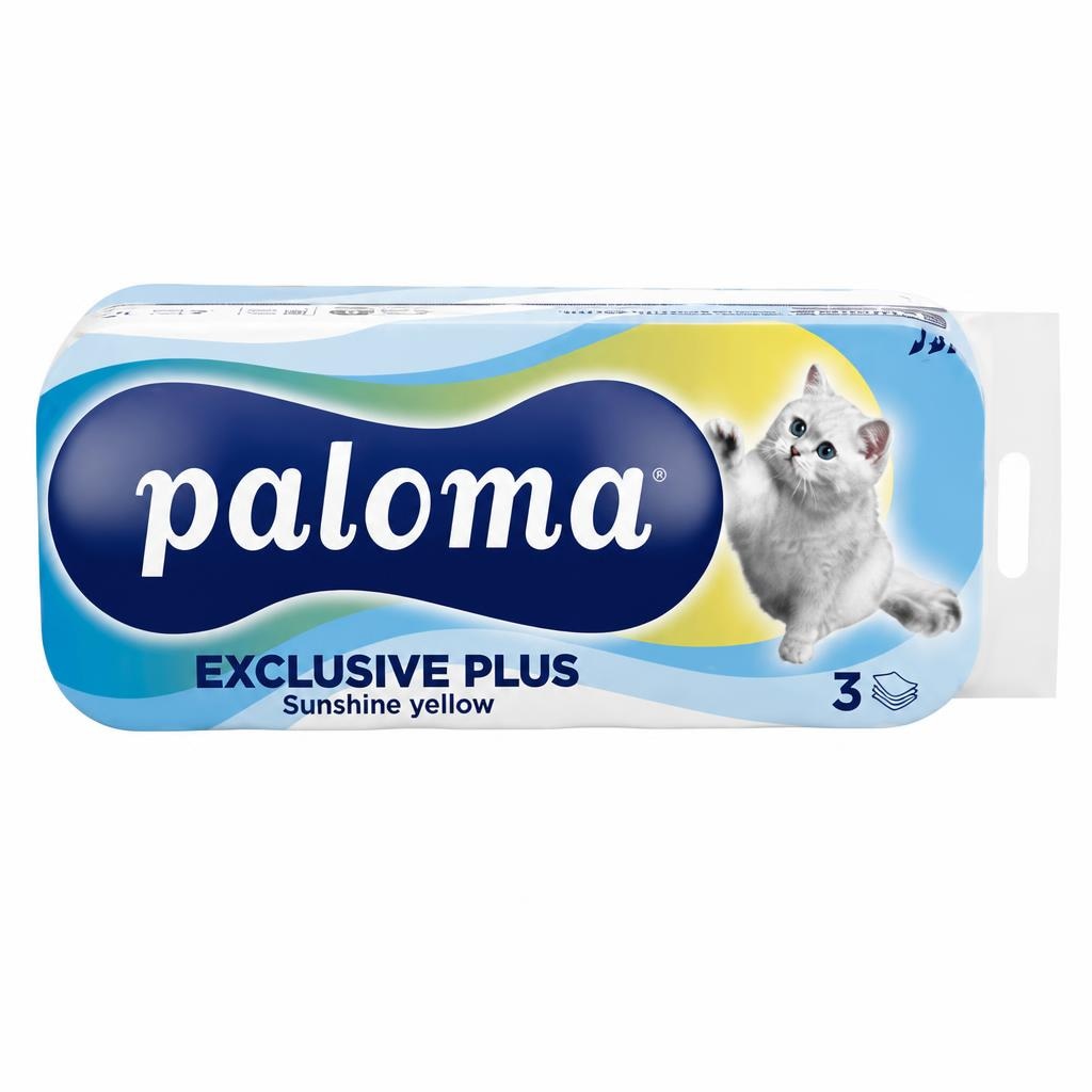 Toaletni papir Paloma Exclusive Plus 10/1 - Akcija v trgovini Jager