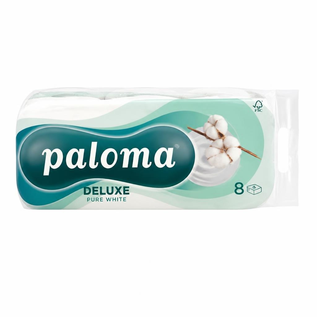 Toaletni papir Paloma 144 lističev, 10/1 Akcija v trgovini Spar