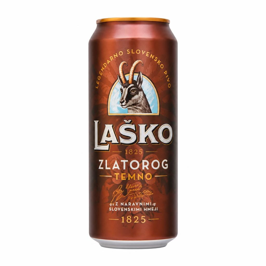 Pivo Laško Zlatorog 0,5 l - Akcija v trgovini Mercator