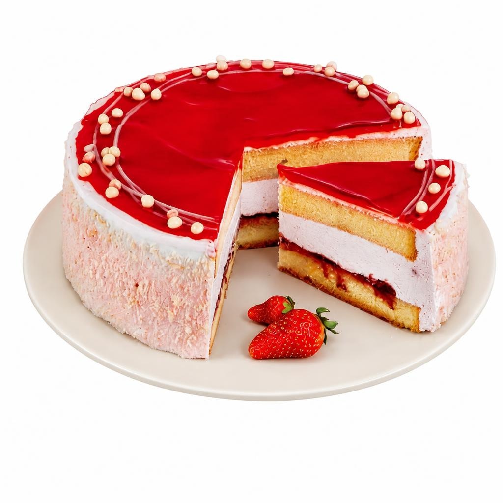 Slaščice Spar jagodna torta 1000 g Akcija v trgovini Spar
