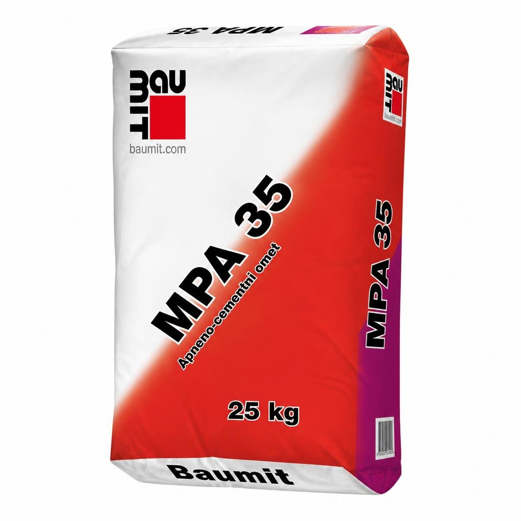 Baumit Apneno-cementni omet 'MPA 35' 25 kg baumit.com Akcija v trgovini Bauhaus