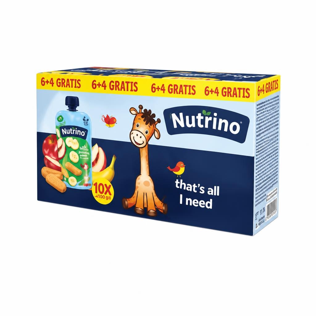 Sadna kaša Nutrino 10 x 100 g Akcija v trgovini Mercator