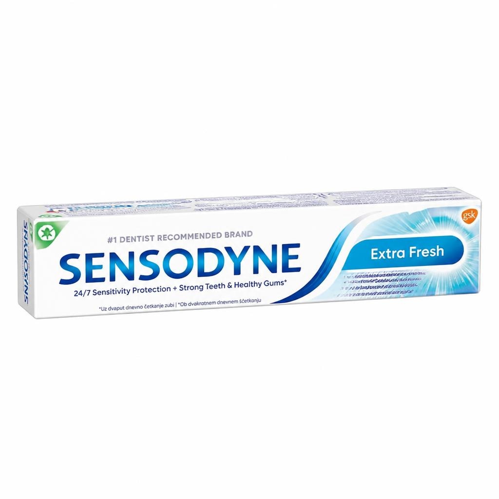 Zobna pasta Sensodyne 75 ml - Akcija v trgovini E.Leclerc