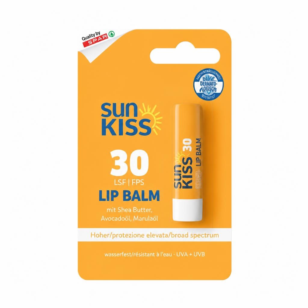 SunKiss Balzam za ustnice 4,8 g Akcija v trgovini Spar