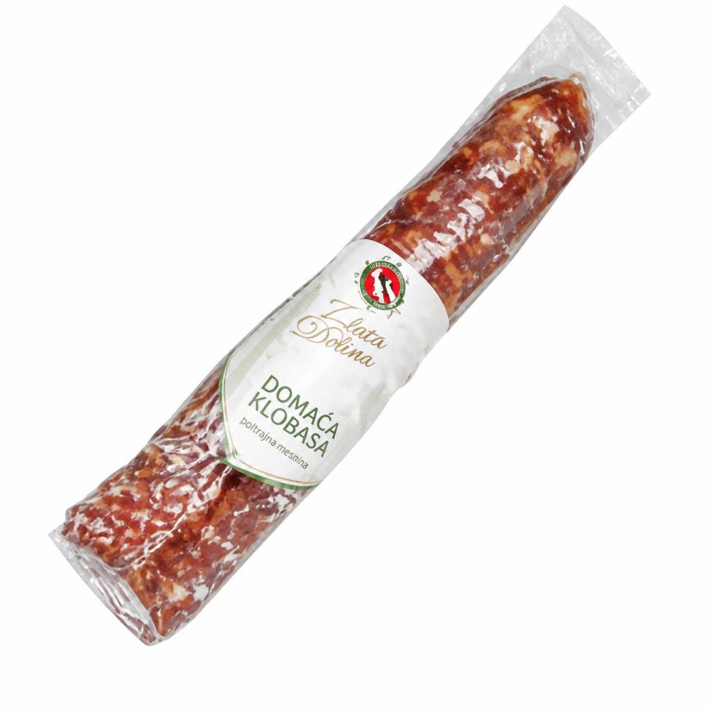 Domača klobasa 400 g Zlata dolina - Akcija v trgovini Jager