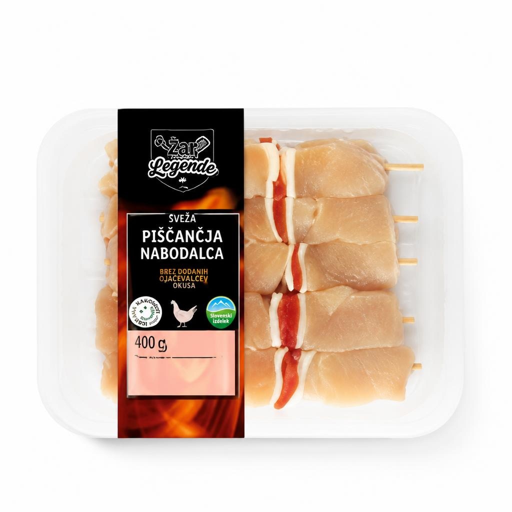 ŽAR LEGENDE Sveža piščančja nabodalca/nabodala 400 g - Akcija u trgovini Lidl