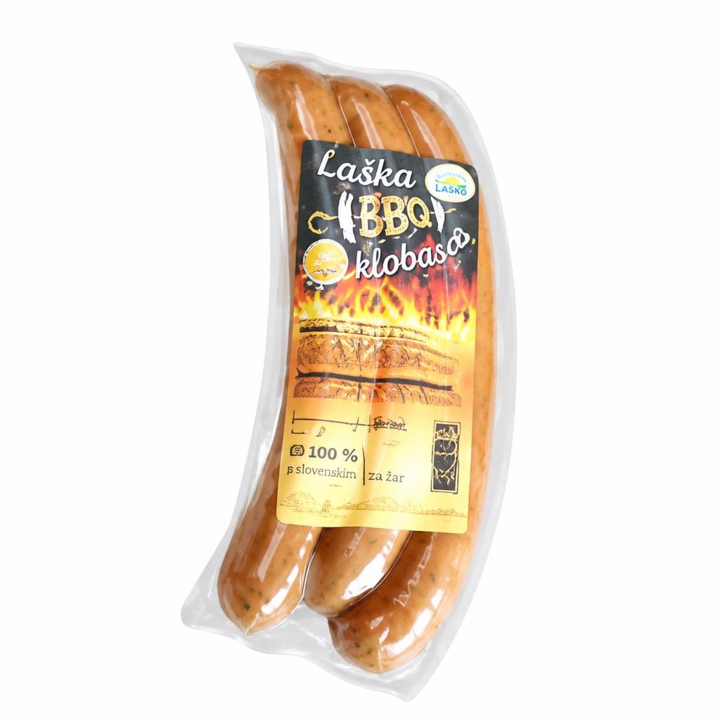 Klobasa BBQ 300 g - Akcija v trgovini Jager
