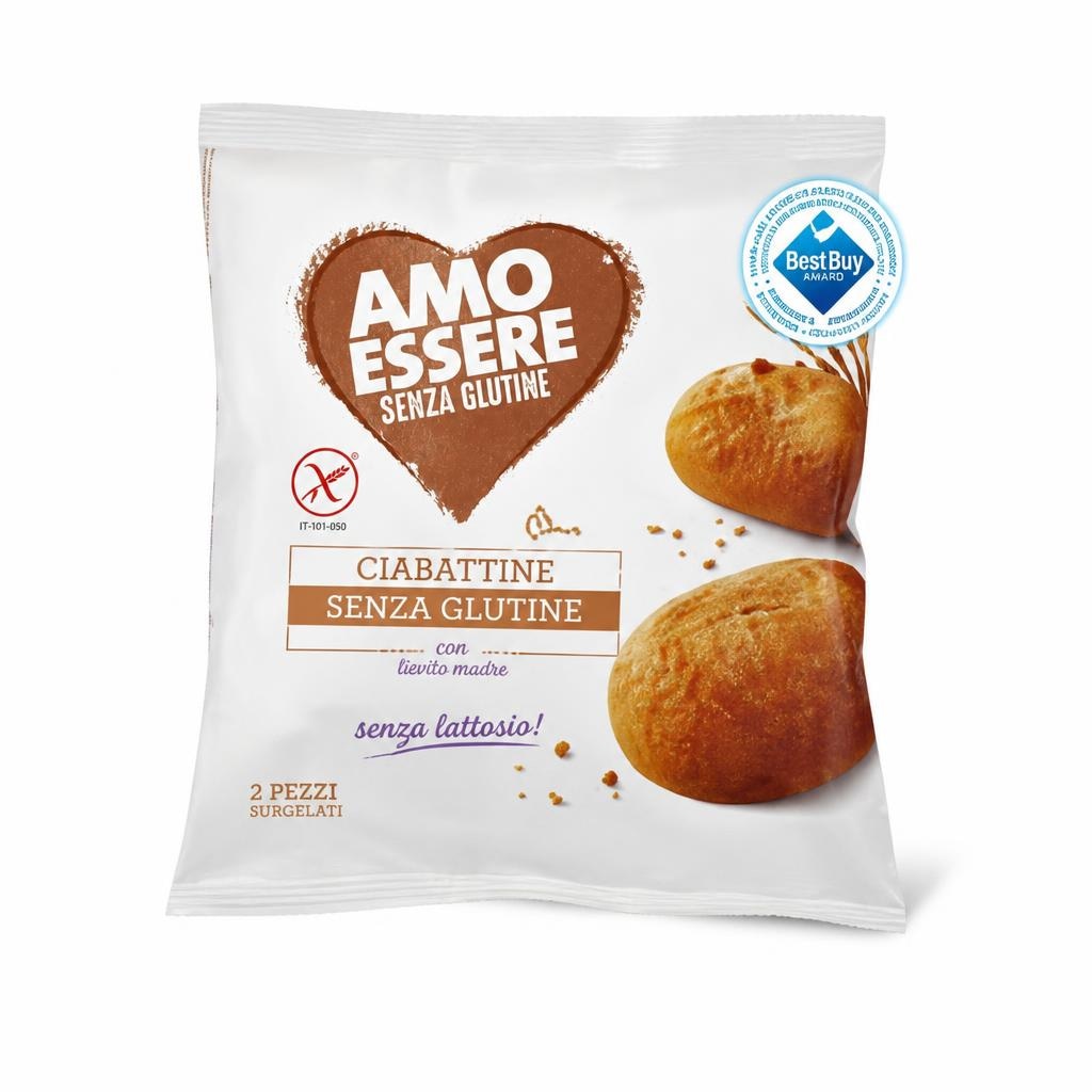 Amo Essere Kruh mini ciabatte 320 g - Akcija v trgovini Eurospin