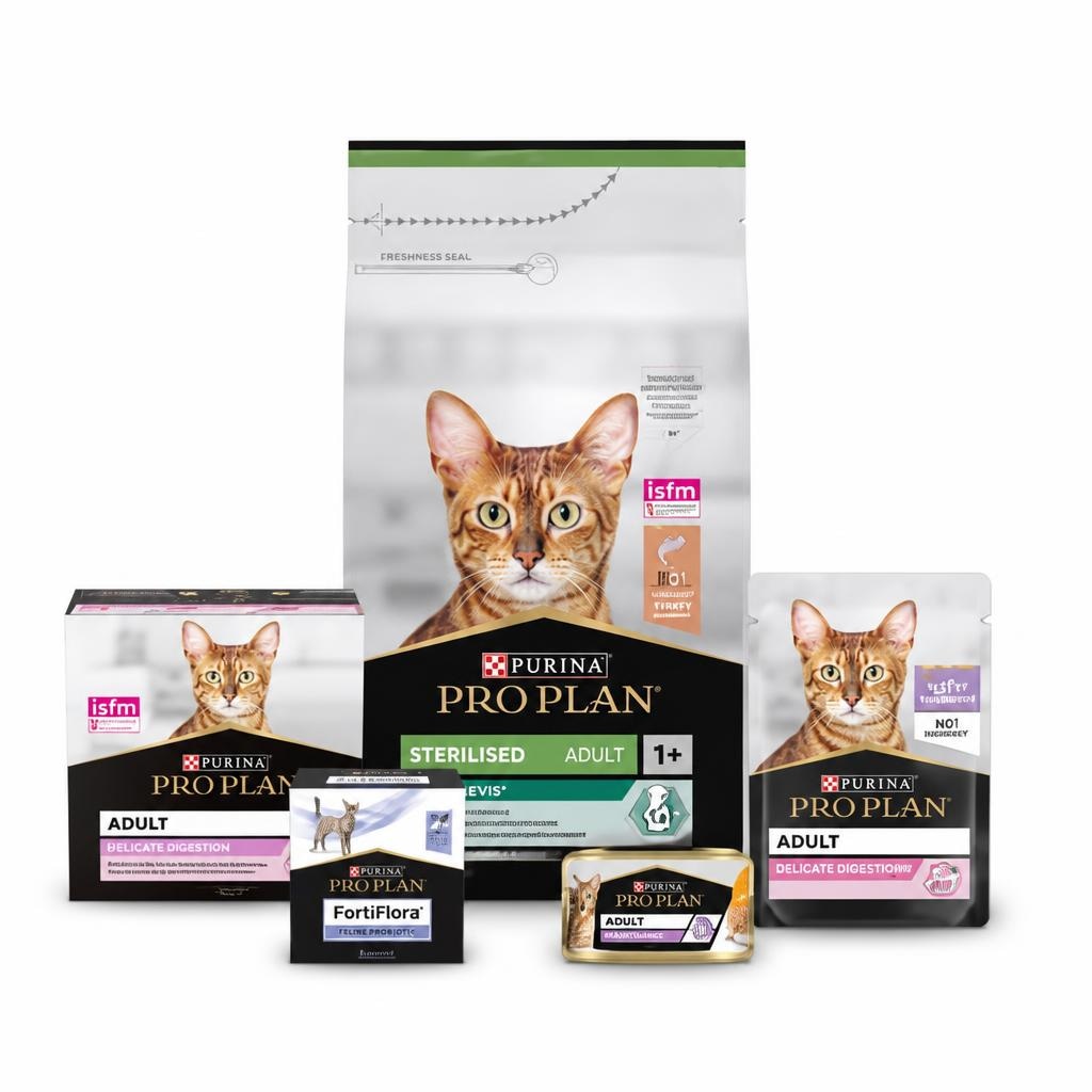 Purina Pro Plan izdelki za mačke - Akcija v trgovini Mr. Pet