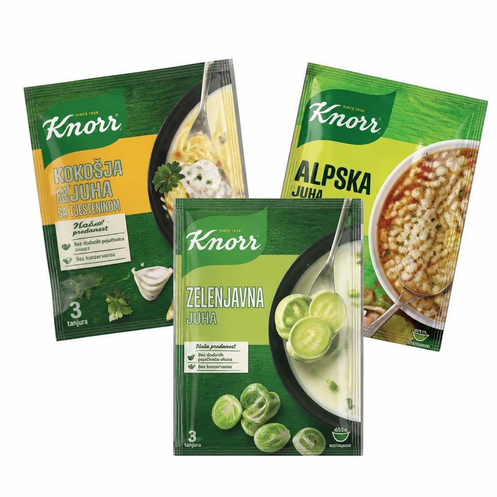 Juhe Knorr Akcija v trgovini Spar