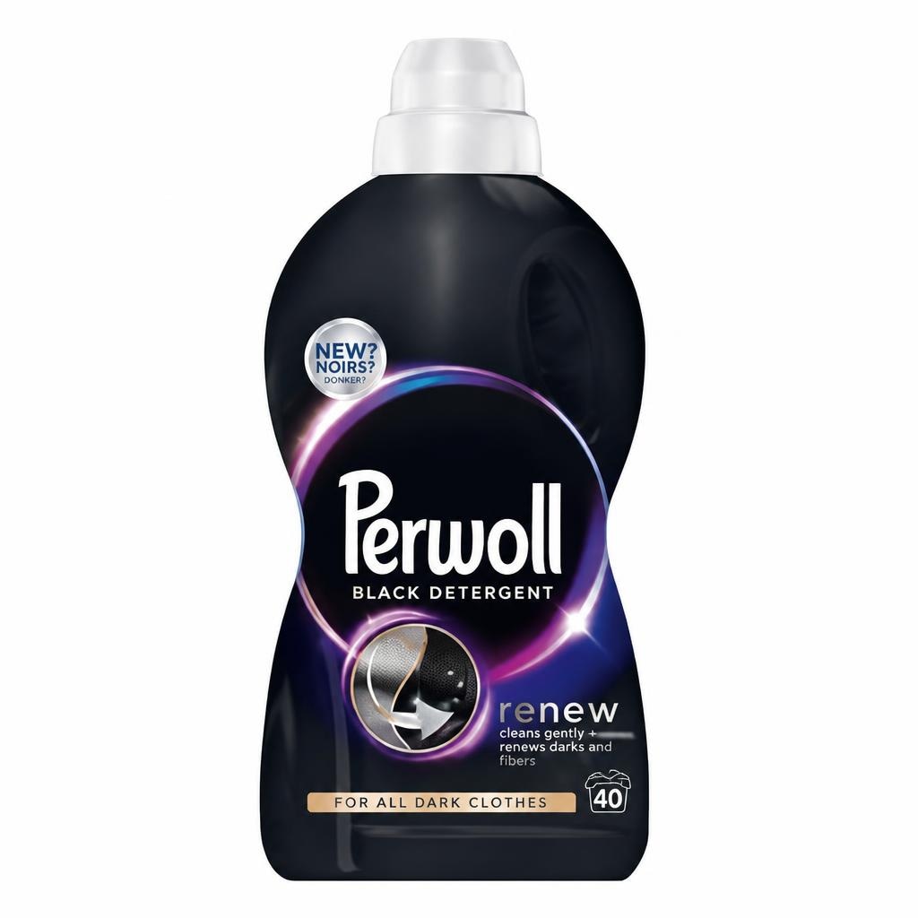 Perwoll Renew Black detergent za pranje temnih oblačil 40 pranj Akcija v trgovini Dm