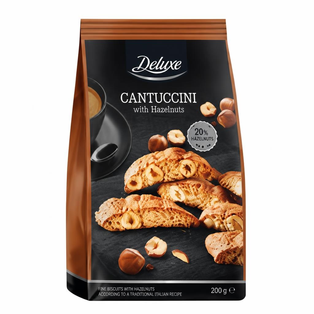 DELUXE Fino pecivo "Cantuccini" 200 g Akcija v trgovini Lidl