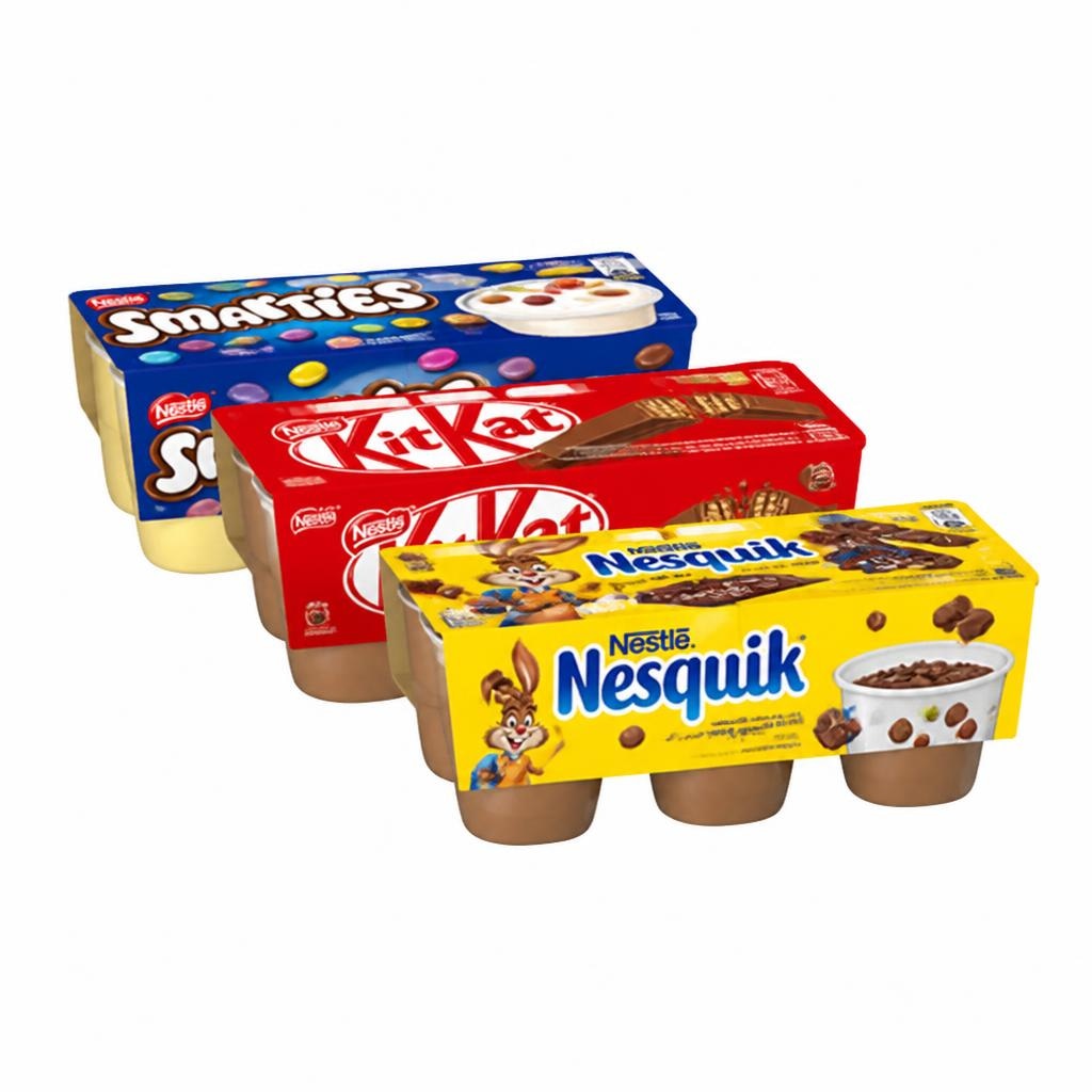 Jogurt Nestle smarties, kit-kat ali nesquik 460 g - 480 g Akcija v trgovini E.Leclerc